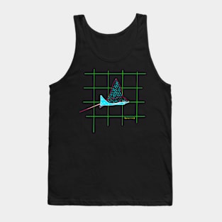 Cool drawing of a spotted eagleray Tank Top